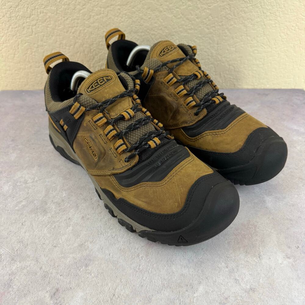 KEEN Ridge Flex Low Waterproof Hiking Trail All-Terrain Shoes Mens 12 WIDE